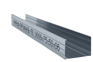 Профиль стоечный Knauf CW 75x50 мм, сталь 0.6 мм