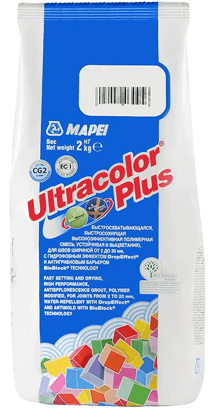 Фуга MAPEI Ultracolor Plus №133 песочный, 2 кг