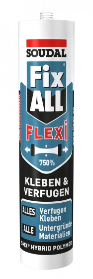 Клей-герметик гибридный Soudal Fix All Flexi белый, 290 мл