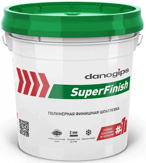 Финишная шпатлевка Danogips SuperFinish (28 кг)