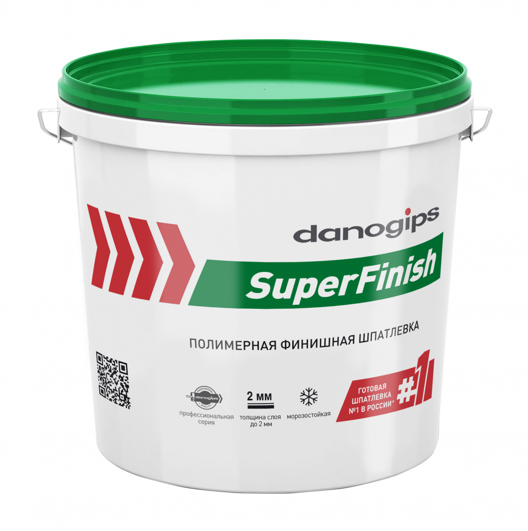 Шпатлевка финишная DANOGIPS SuperFinish (3л)